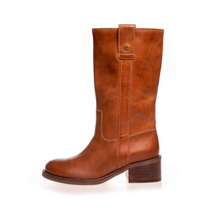 Copenhagen shoes MY GOOD VIBES støvle - Cognac